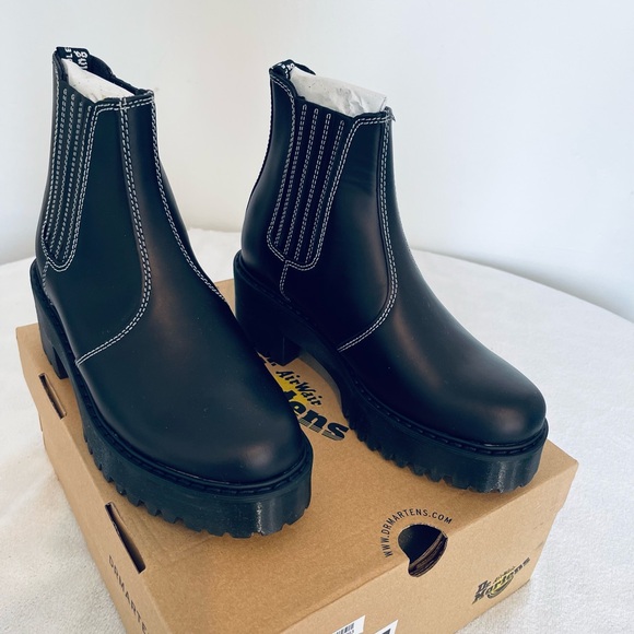 Dr Martens Rometty Atlas Leather Boots - Picture 8 of 15